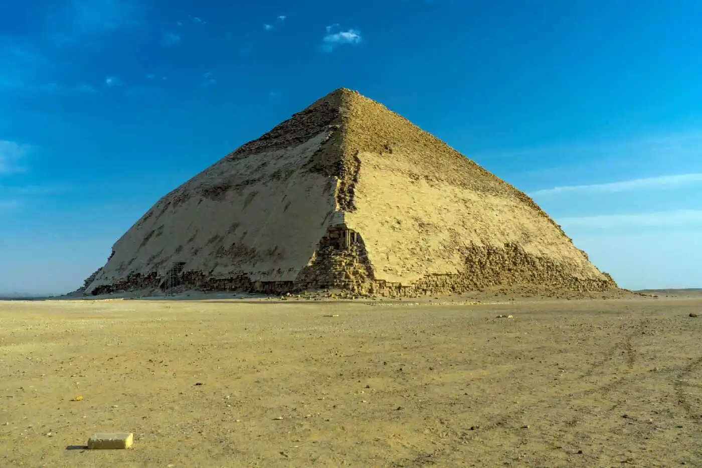 How The Bent Pyramid built