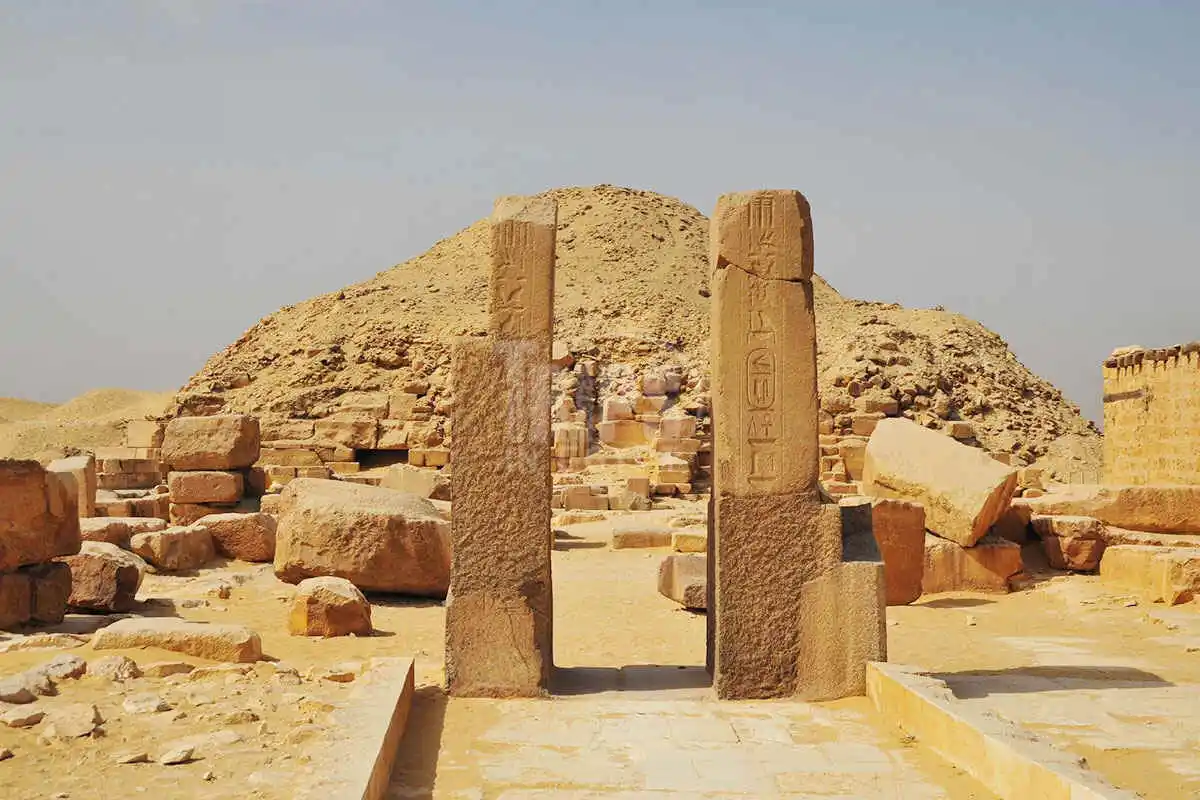 Inside and Outside of Unas Pyramid