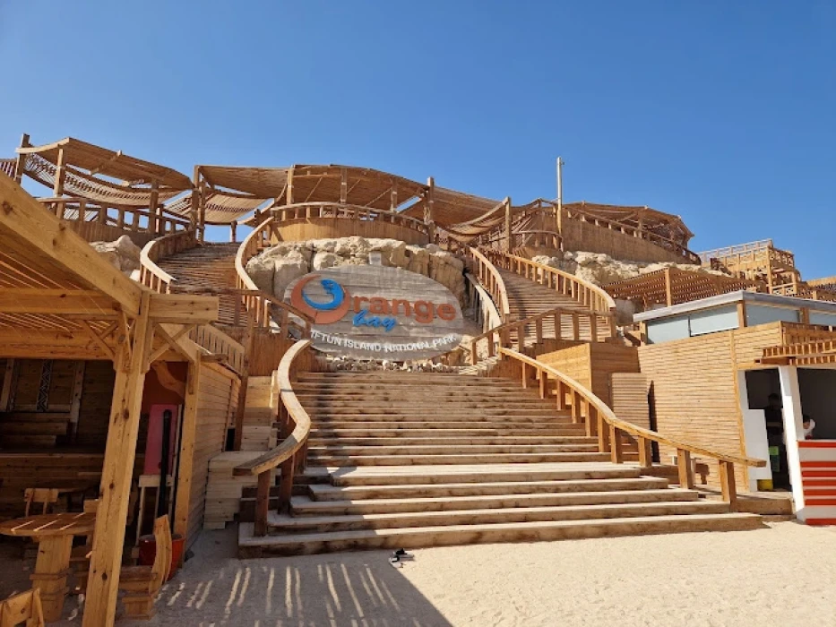 Excursion sur l'île d'Orange Bay au départ d'El Gouna
