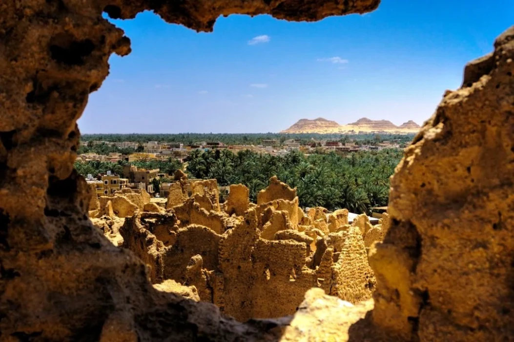Visite de l'oasis de Bahariya et du désert blanc au départ du Caire