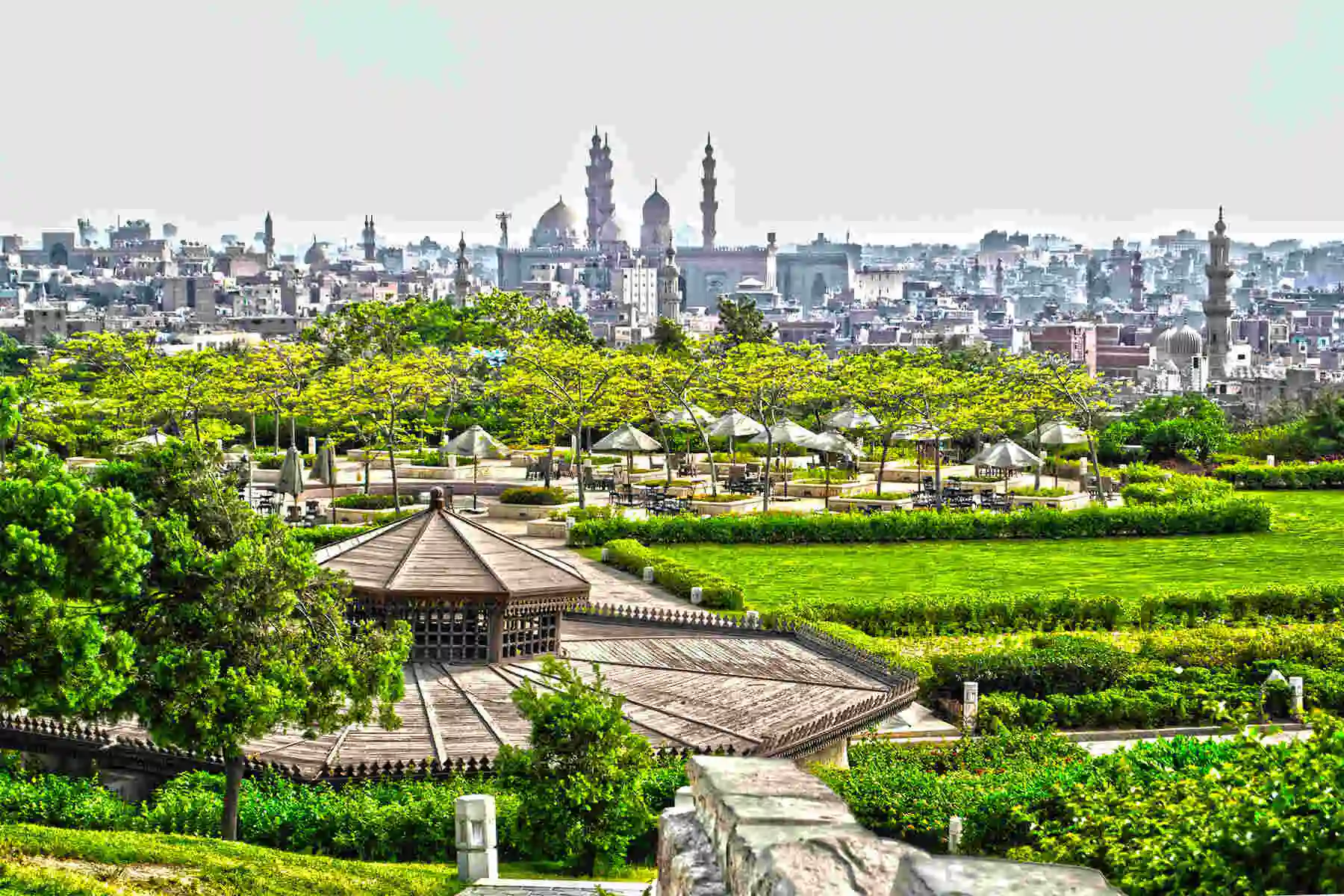 Al-Azhar Park in Egypt