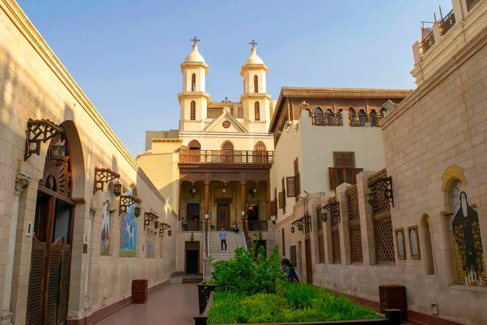 the Hanging Church in Egypt