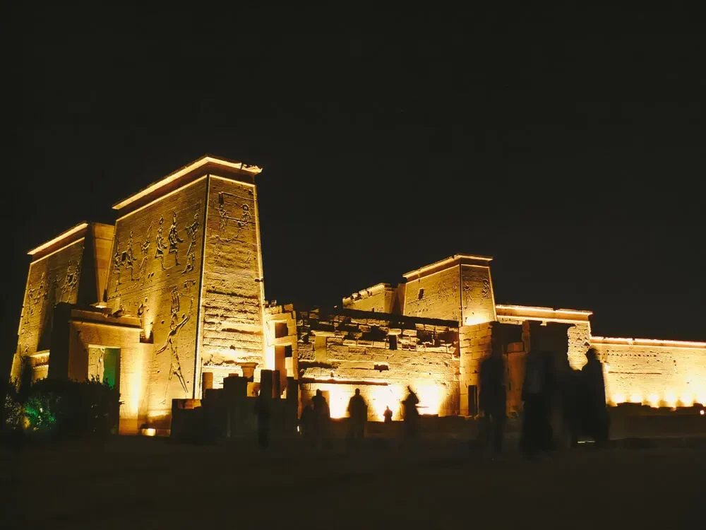 Excursion au spectacle son et lumière du temple de Philae