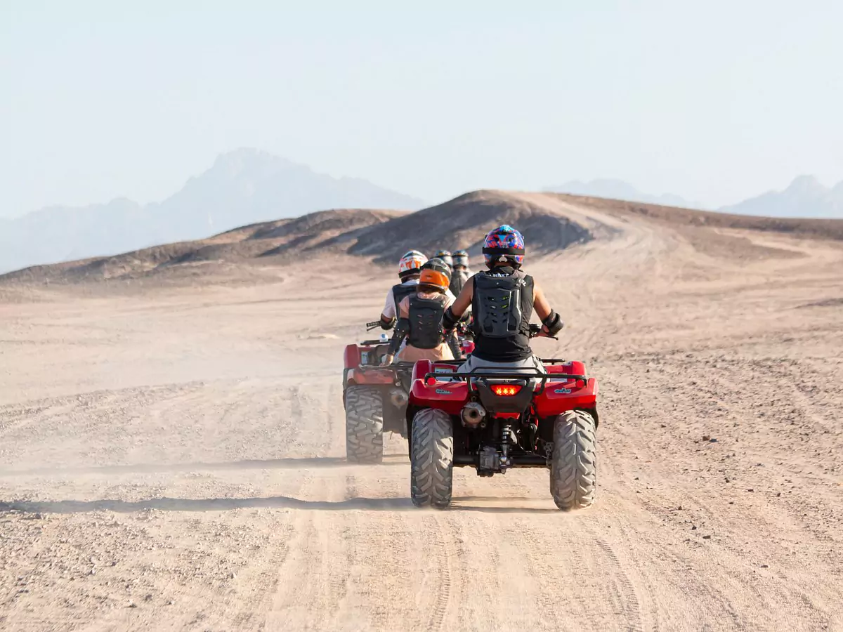 Safari en quad dans le désert égyptien
