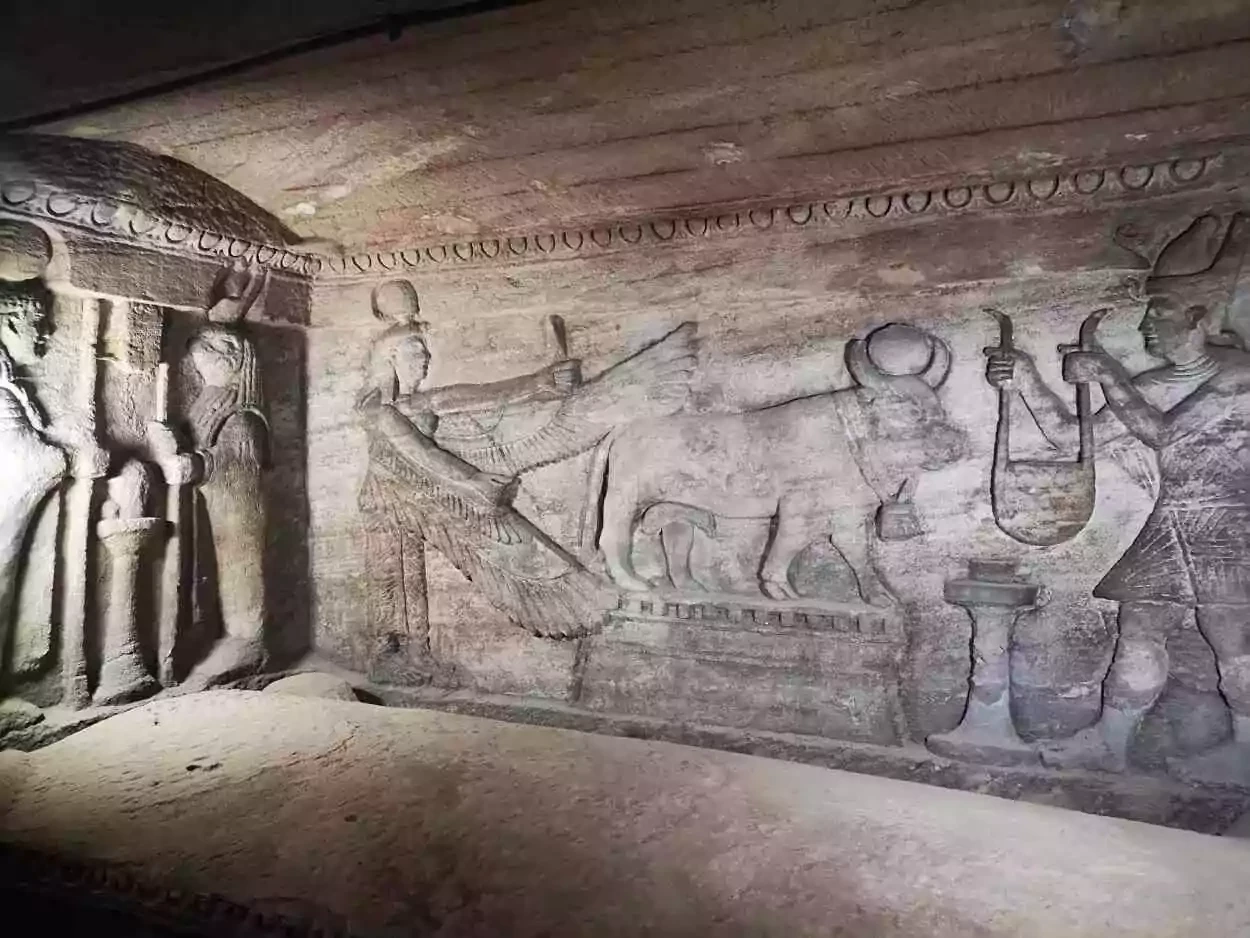 Visite du musée gréco-romain et des catacombes