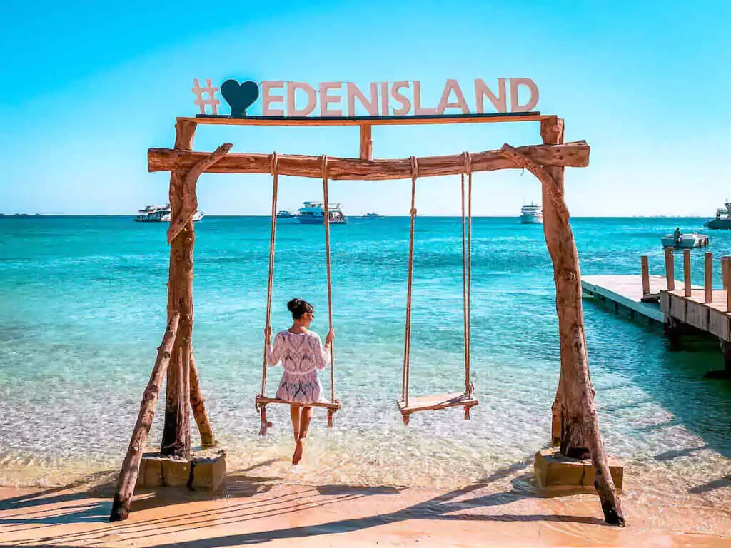 Excursion de plongée en apnée à l'île Eden depuis Hurghada