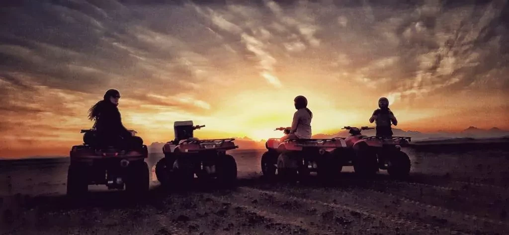 Safari en Quad au coucher de soleil de 5 heures depuis El Gouna