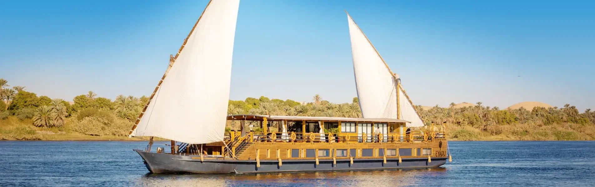Croisière Dahabiya privée de 5 jours sur le Nil de Louxor à Assouan
