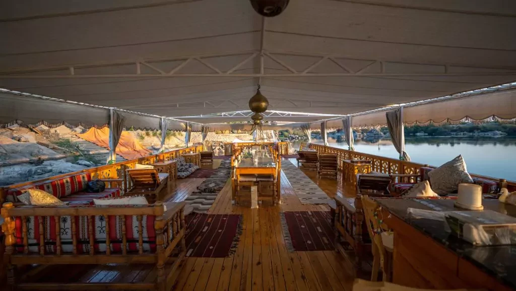 Crucero de 3 noches por el río Nilo en Dahabiya, de Asuán a Luxor