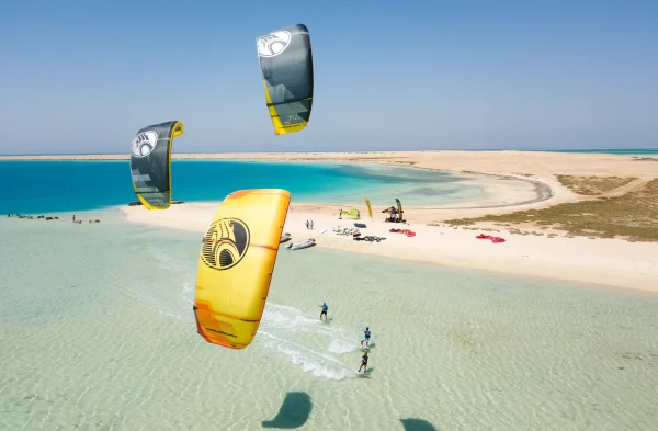 Safari de kitesurf en Egipto